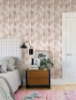 Picture of Marvel Light Pink Ripple Wallpaper