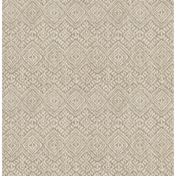 Picture of Gallivant Neutral Woven Geometric Wallpaper
