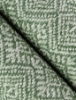 Picture of Gallivant Green Woven Geometric Wallpaper