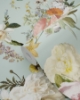 Picture of Antonia Aqua Vintage Bouquet Wallpaper