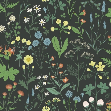 Picture of Letitia Black Summer Meadows Wallpaper