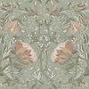 Picture of Ester Sage Nouveau Blooms Wallpaper