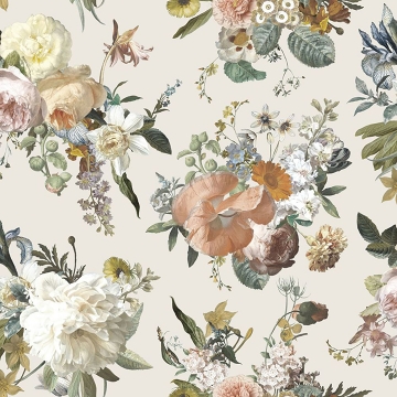 Picture of Antonia Cream Vintage Bouquet Wallpaper