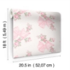 Picture of Rosa Beaux Pink Peel and Stick Wallpaper