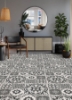 Picture of Valencia Charcoal Peel and Stick Floor Tiles