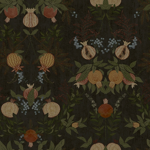 Picture of Melograno Cinder Peel and Stick Wallpaper
