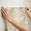 Picture of CLJ Posy Vanilla Peel and Stick Wallpaper