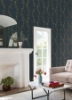 Picture of CLJ Posy Midnight Peel and Stick Wallpaper