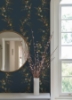 Picture of CLJ Posy Midnight Peel and Stick Wallpaper