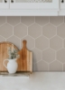 Picture of Hexagon Beige Peel & Stick Luxury Wall Tiles