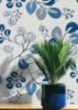 Picture of Roux Blue Peel and Stick Wallpaper