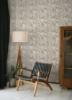 Picture of Silver Metal Sheet Peel and Stick Wallpaper