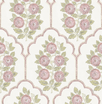 Picture of Floral Bazaar Rose Water Peel and Stick Wallpaper