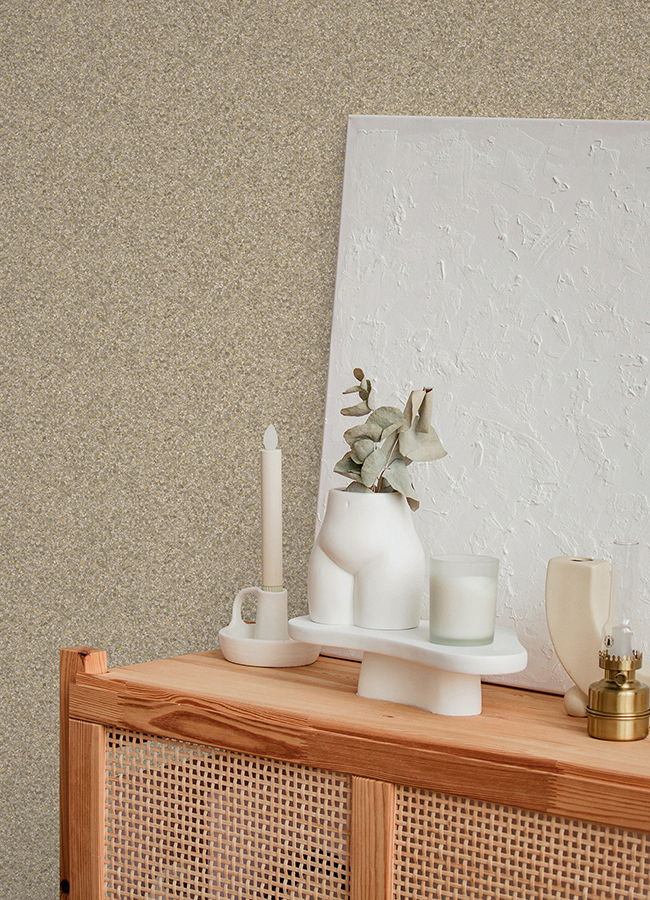 Nhs6170 - Monumental Beige Peel And Stick Wallpaper - By Inhome