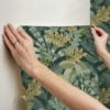 Picture of Yara Green Peel and Stick Wallpaper