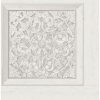 Picture of Carved Floral White Peel and Stick Wallpaper