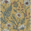 Picture of Spring Meadow Yellow Peel and Stick Wallpaper