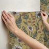 Picture of Spring Meadow Yellow Peel and Stick Wallpaper