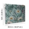 Picture of Spring Meadow Blue Peel and Stick Wallpaper