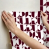 Picture of RuDeco Oxblood Red Peel and Stick Wallpaper