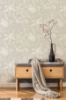 Picture of Woodland Light Grey Toile Wallpaper