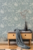 Picture of Woodland Blue Toile Wallpaper