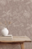 Picture of Woodland Mahogany Toile Wallpaper