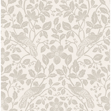 Picture of Marlow Bone Bird Vine Wallpaper