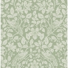 Picture of Marlow Green Bird Vine Wallpaper