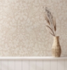 Picture of Marlow Beige Bird Vine Wallpaper