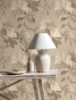 Picture of Chestnut Beige Floral Wallpaper