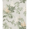 Picture of Chestnut Grey Floral Wallpaper