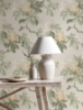 Picture of Chestnut Grey Floral Wallpaper