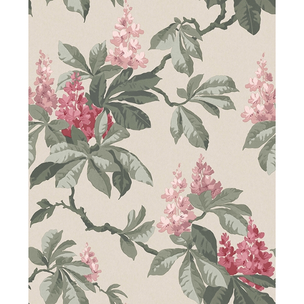 Picture of Chestnut Pink Floral Wallpaper