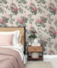 Picture of Chestnut Pink Floral Wallpaper