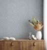 Picture of Herringbone Blue Tweed Wallpaper