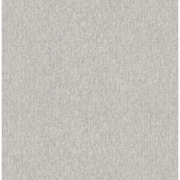 Picture of Herringbone Grey Tweed Wallpaper