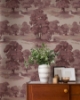 Picture of Sherwood Merlot Glade Wallpaper