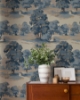 Picture of Sherwood Blue Glade Wallpaper