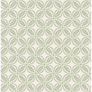 Picture of Morgrove Green Trellis Wallpaper