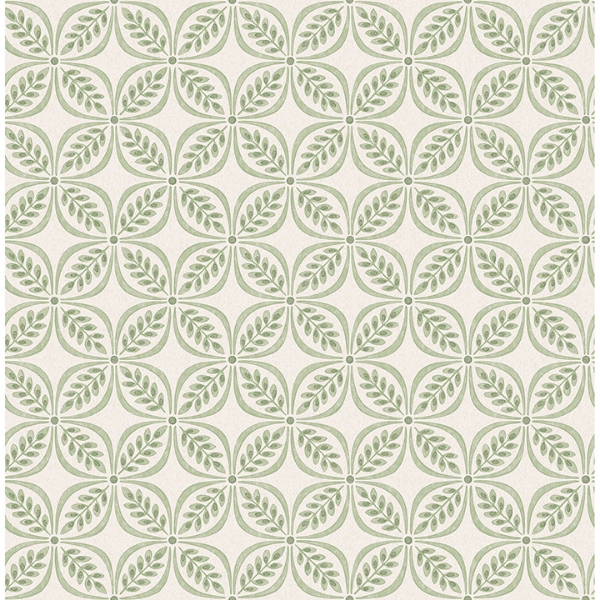 Picture of Morgrove Green Trellis Wallpaper