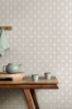 Picture of Morgrove Grey Trellis Wallpaper