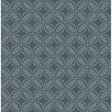 Picture of Morgrove Blue Trellis Wallpaper