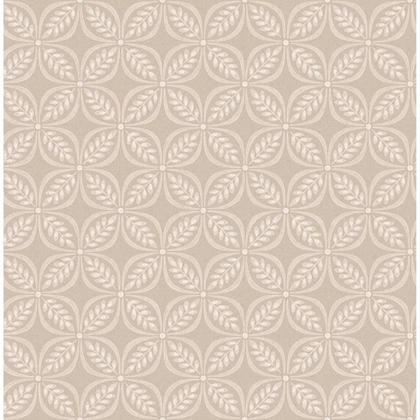 Picture of Morgrove Beige Trellis Wallpaper