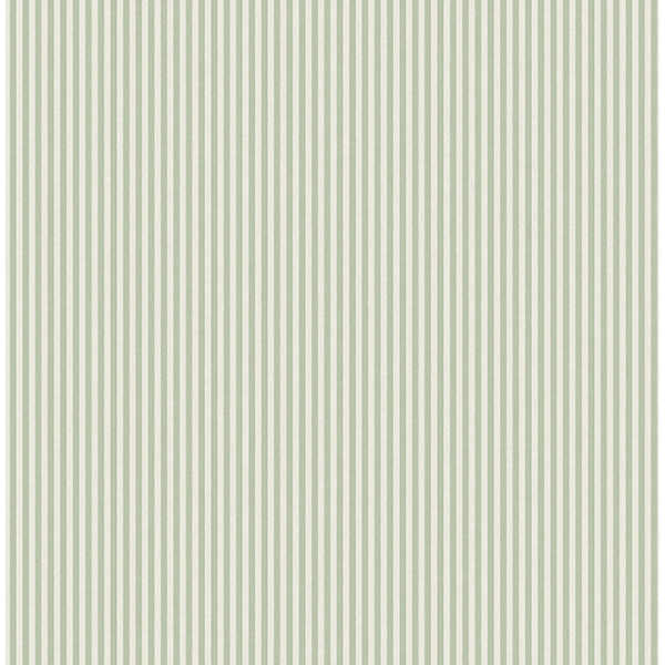 Picture of Ticking Light Green Stripe Wallpaper