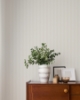 Picture of Ticking Light Grey Stripe Wallpaper