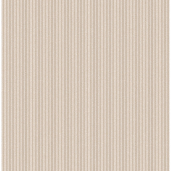 Picture of Ticking Beige Stripe Wallpaper