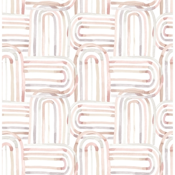 Picture of Lolly Blush Arches Wallpaper