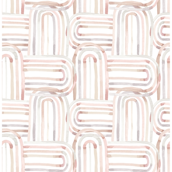 Picture of Lolly Blush Arches Wallpaper