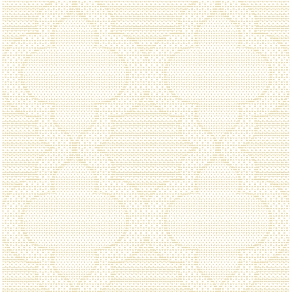 Picture of Ernest Yellow Quilted Quatrefoil Wallpaper